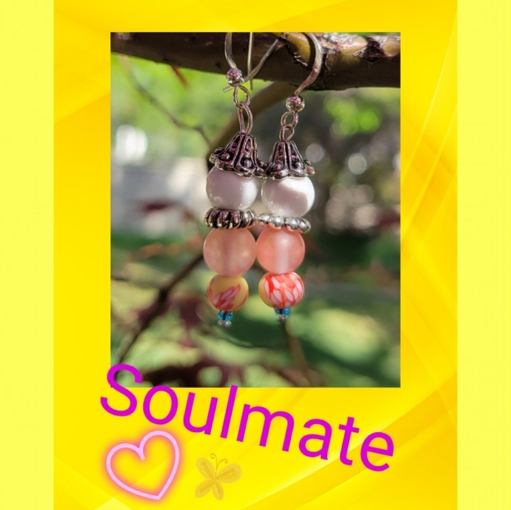 "Soulmate" Artisan Healing Stone Earrings